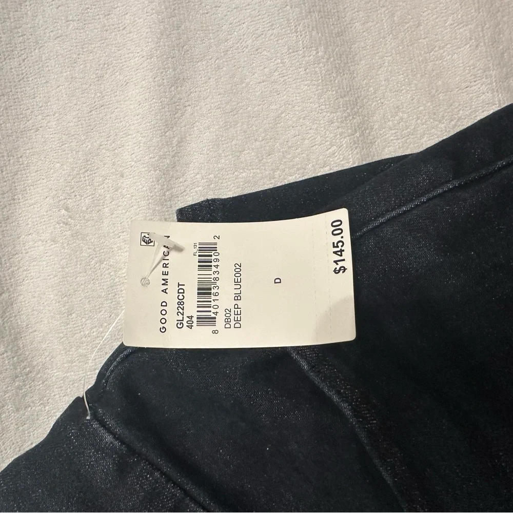 Good American Dark Blue Jeans. Always Fit size 20-26 - Picture 3 of 5